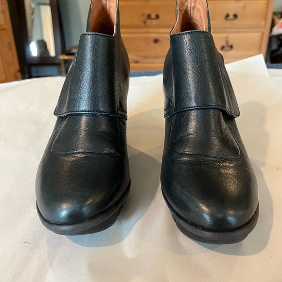 L’Amour Des Pieds Eviemae Black Nappa Buttery Soft Leather Ankle Boot Sz 8M - Picture 3 of 16